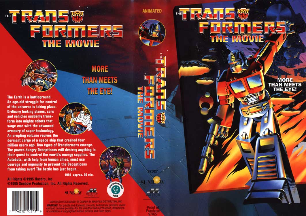 Transformers O Filme (1986) com a dublagem original de VHS