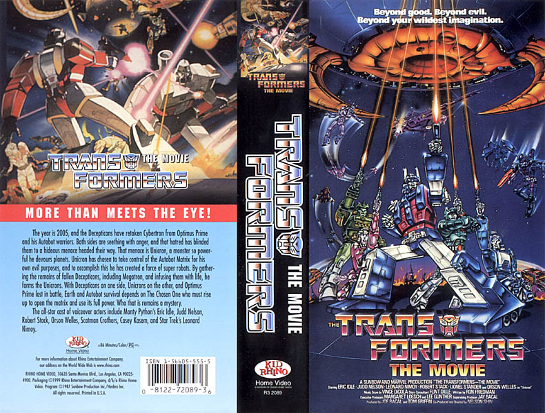 Transformer vhs en dvd - Family Movie